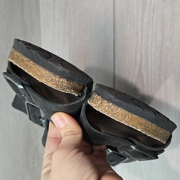 Birkenstock Women Arizona Sandals Flats shoes sz 37/6 Narrow - Picture 4 of 11